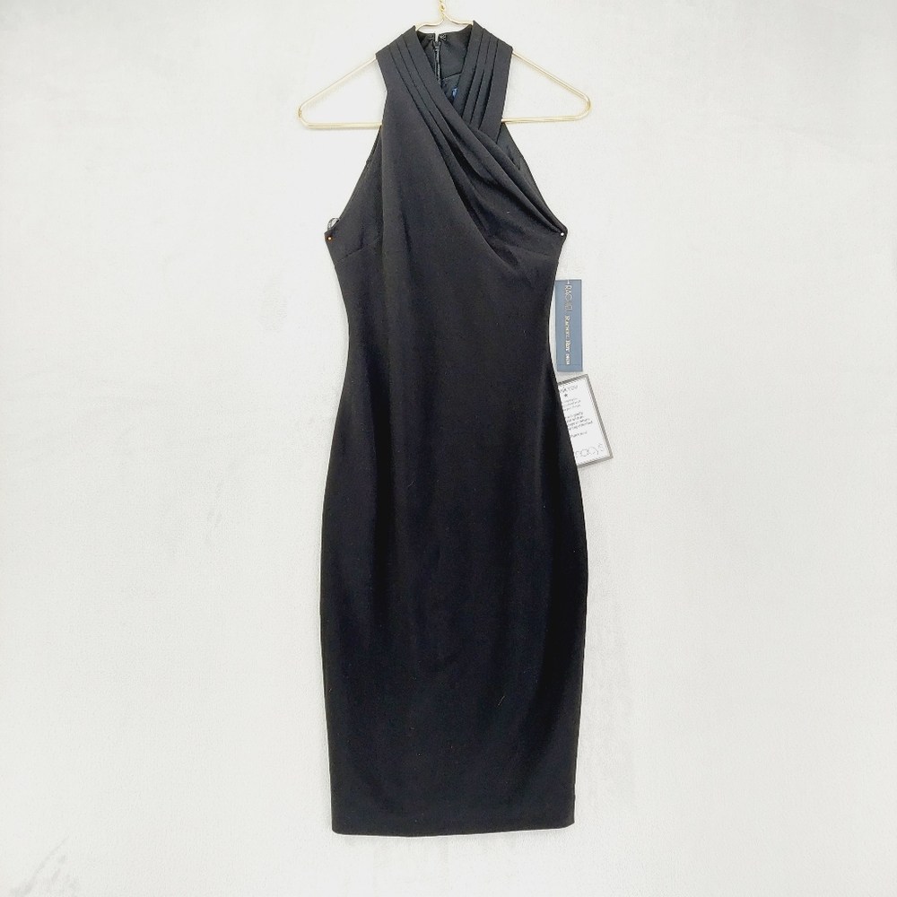 RACHEL Rachel Roy Black Midi Dress